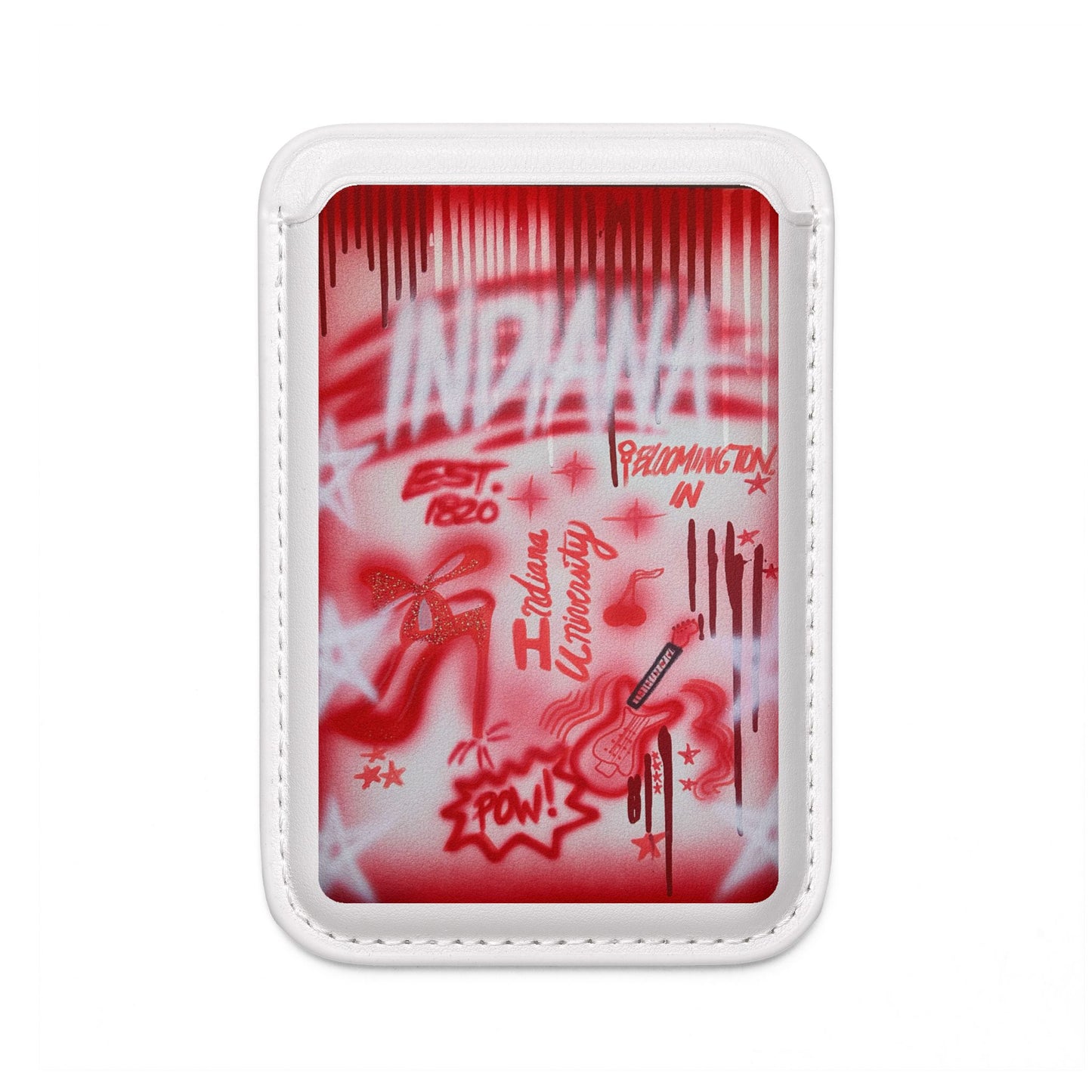 "indiana" airbrush vegan wallet (Magsafe® Compatible)