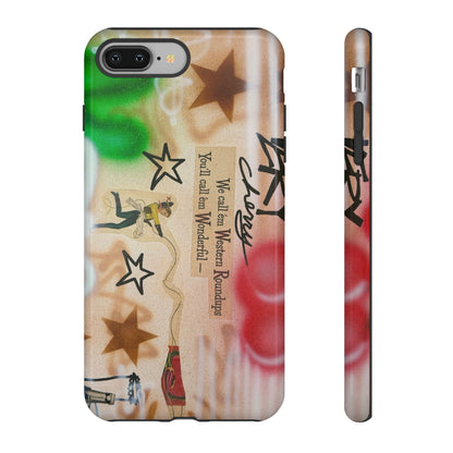"very cherry" airbrush iPhone case