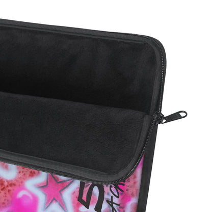 "in the wild" airbrush laptop sleeve