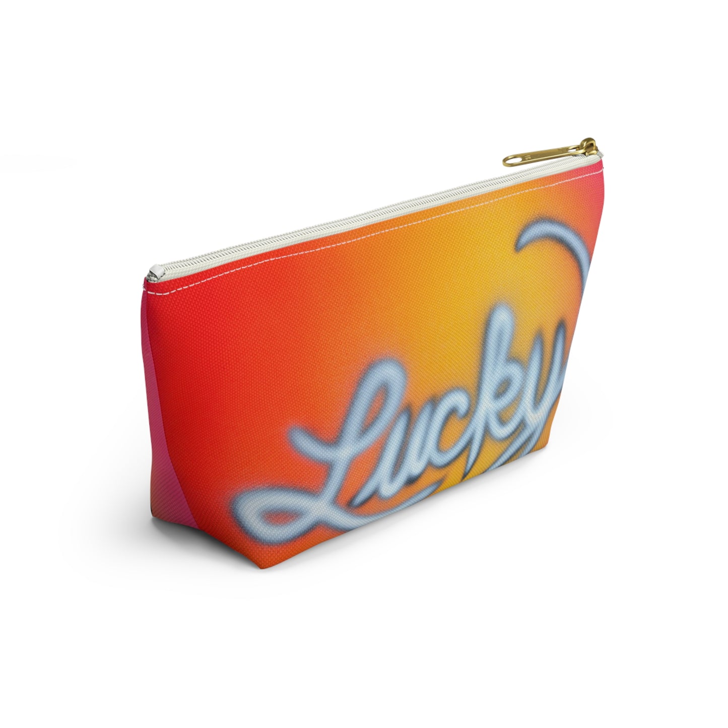 "lucky" airbrush makeup pouch