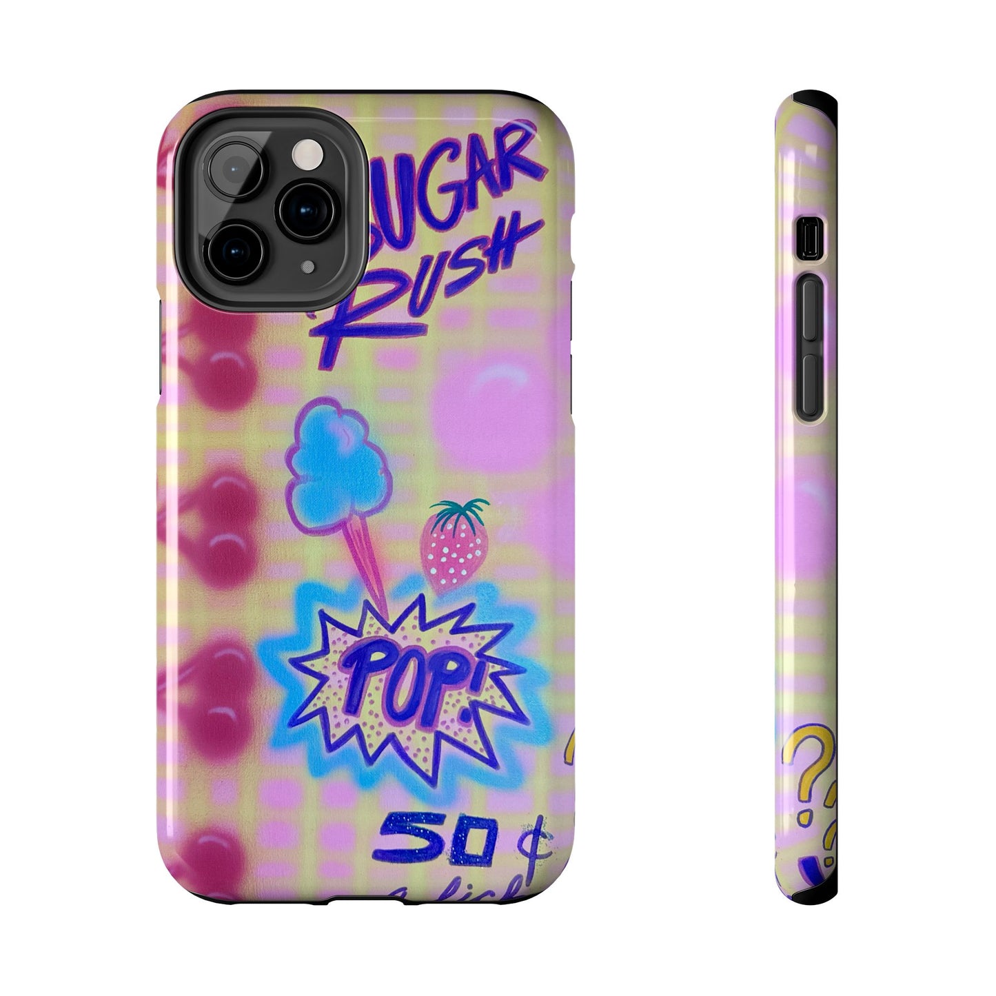 "sugar rush" airbrush iPhone case