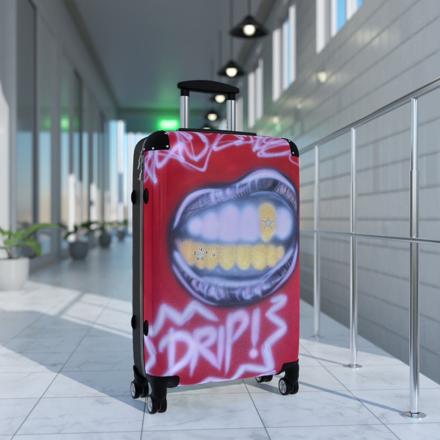 "tooth drip" airbrush suitcase