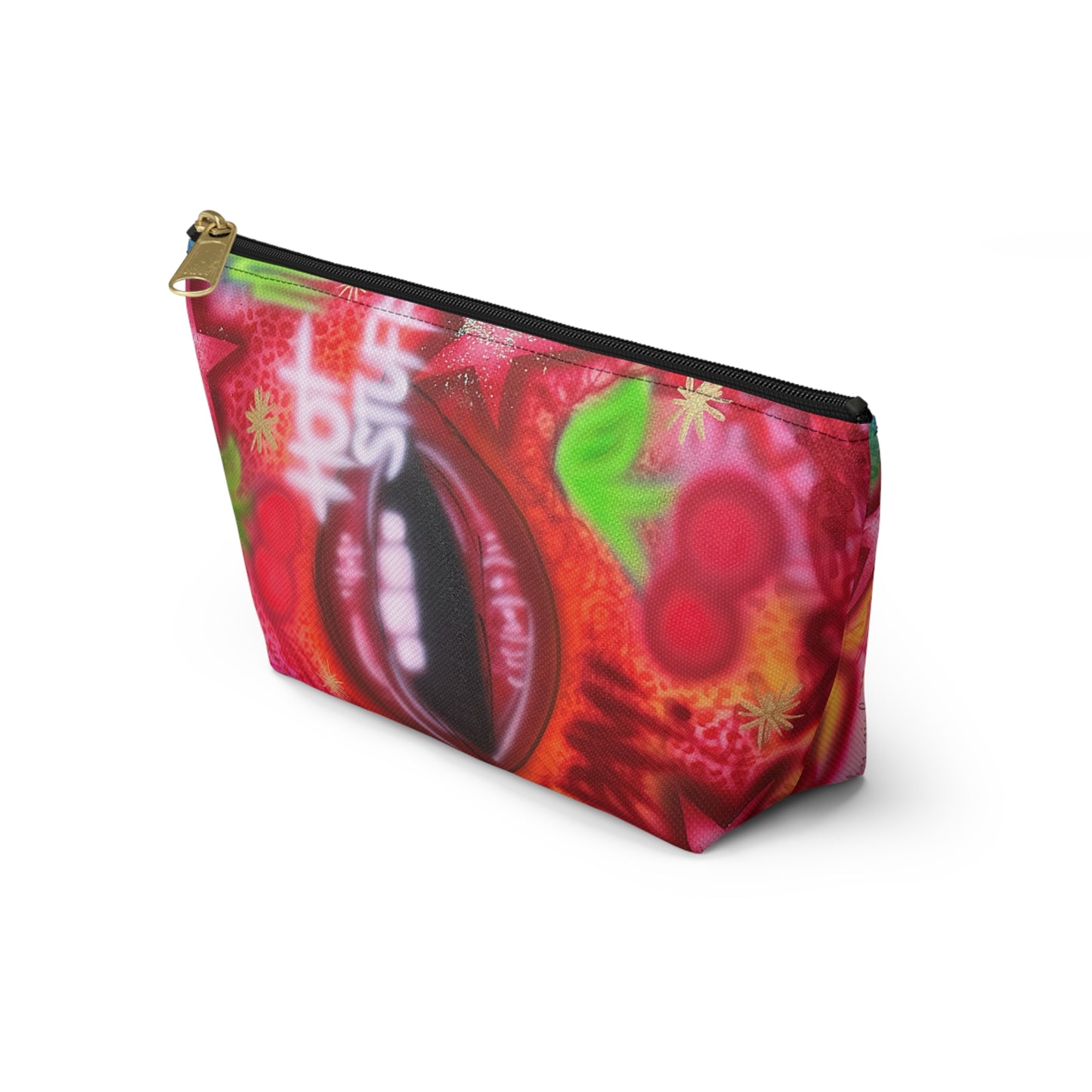 "hot stuff" airbrush makeup pouch