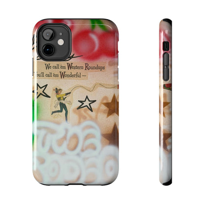 "the rodeo" airbrush iPhone case