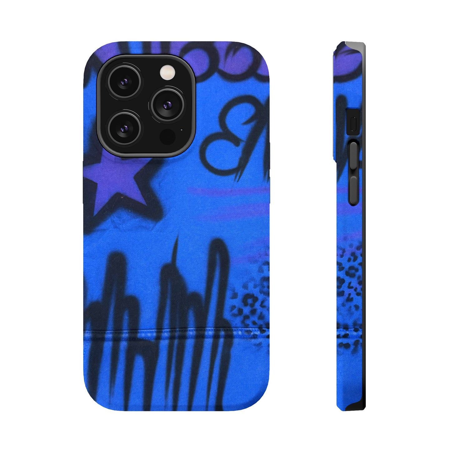 MagSafe "infamous indigo" airbrush iPhone case