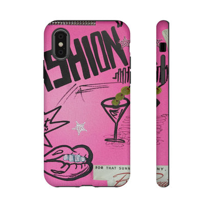 "high fashion" airbrush iPhone case