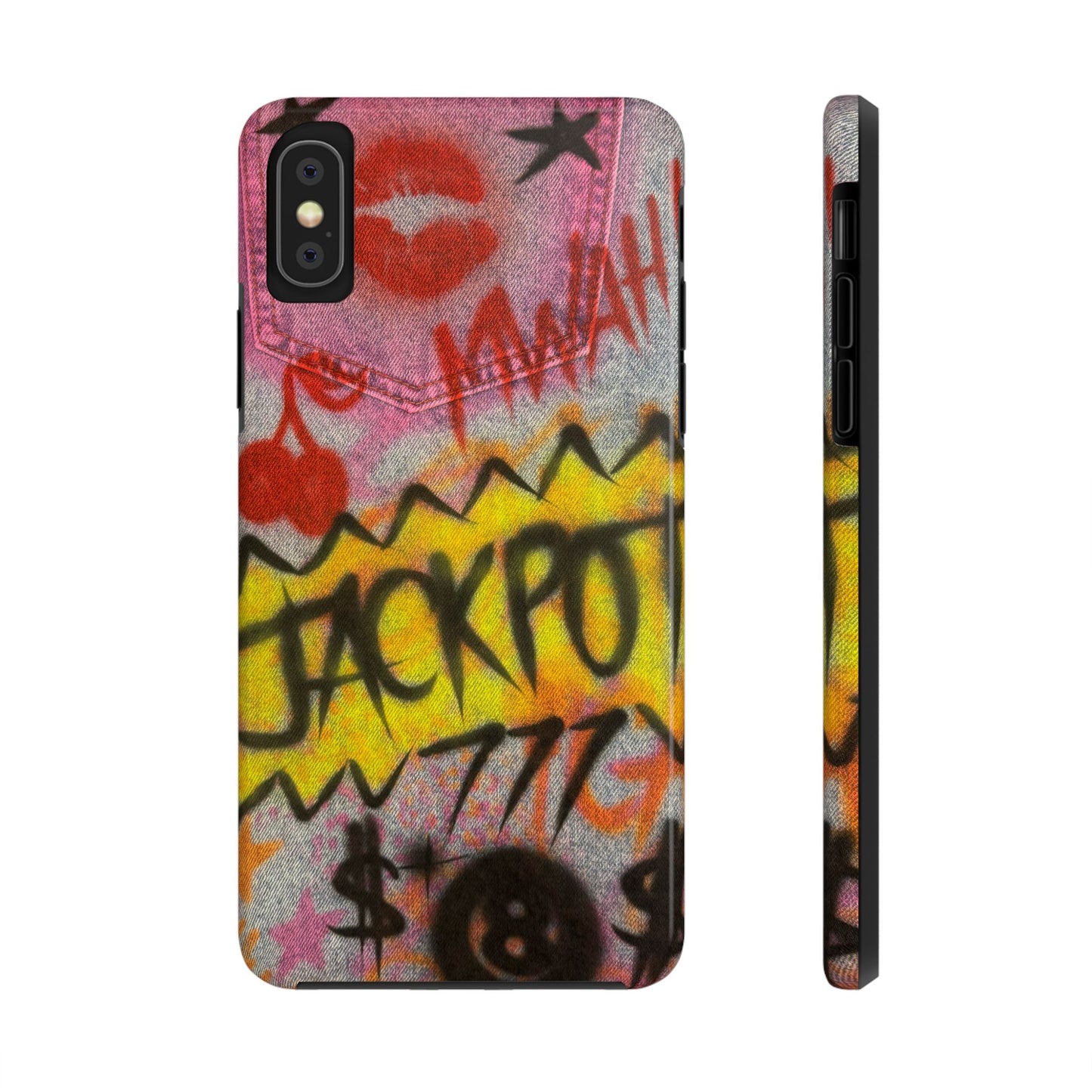 "jackpot!" airbrush iPhone case
