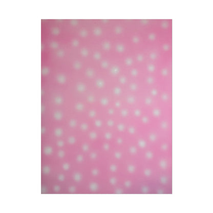 "strawberry swirl polka dot" airbrush rolled print