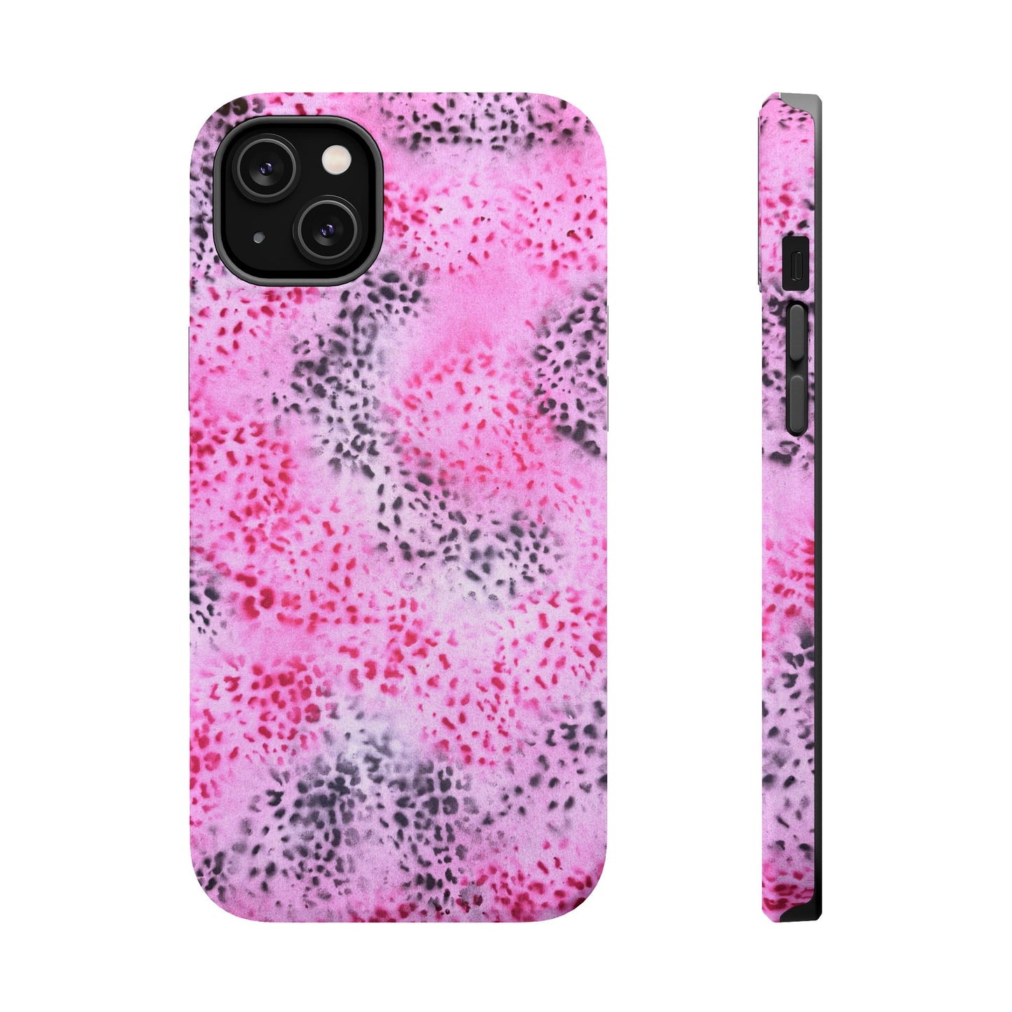 MagSafe "pink cheetah pt. 2" airbrush iPhone case
