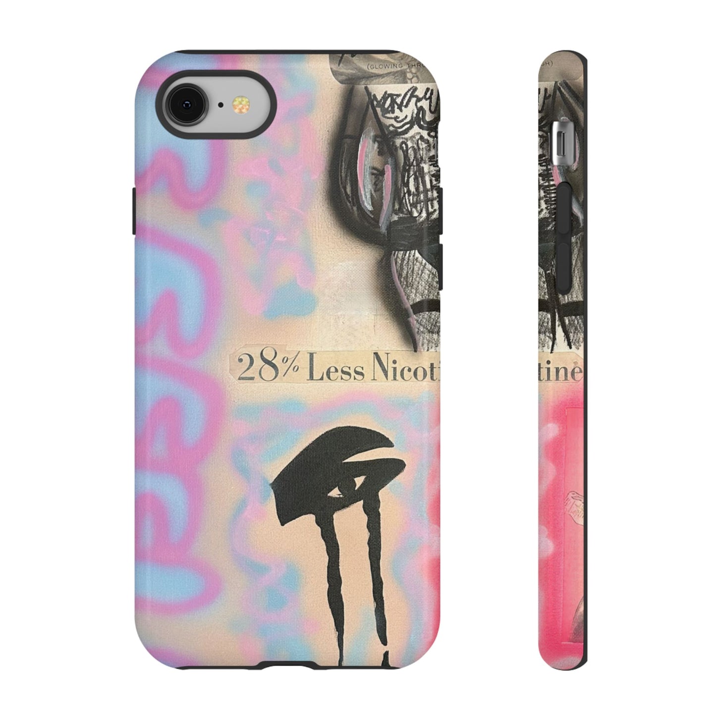 "the feeling" airbrush iPhone case