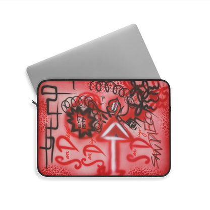 "san diego" airbrush laptop sleeve