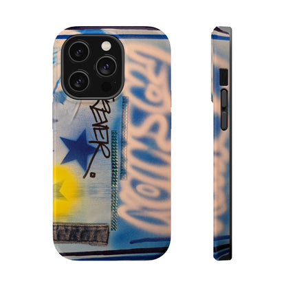 MagSafe "fashion forever" airbrush iPhone case