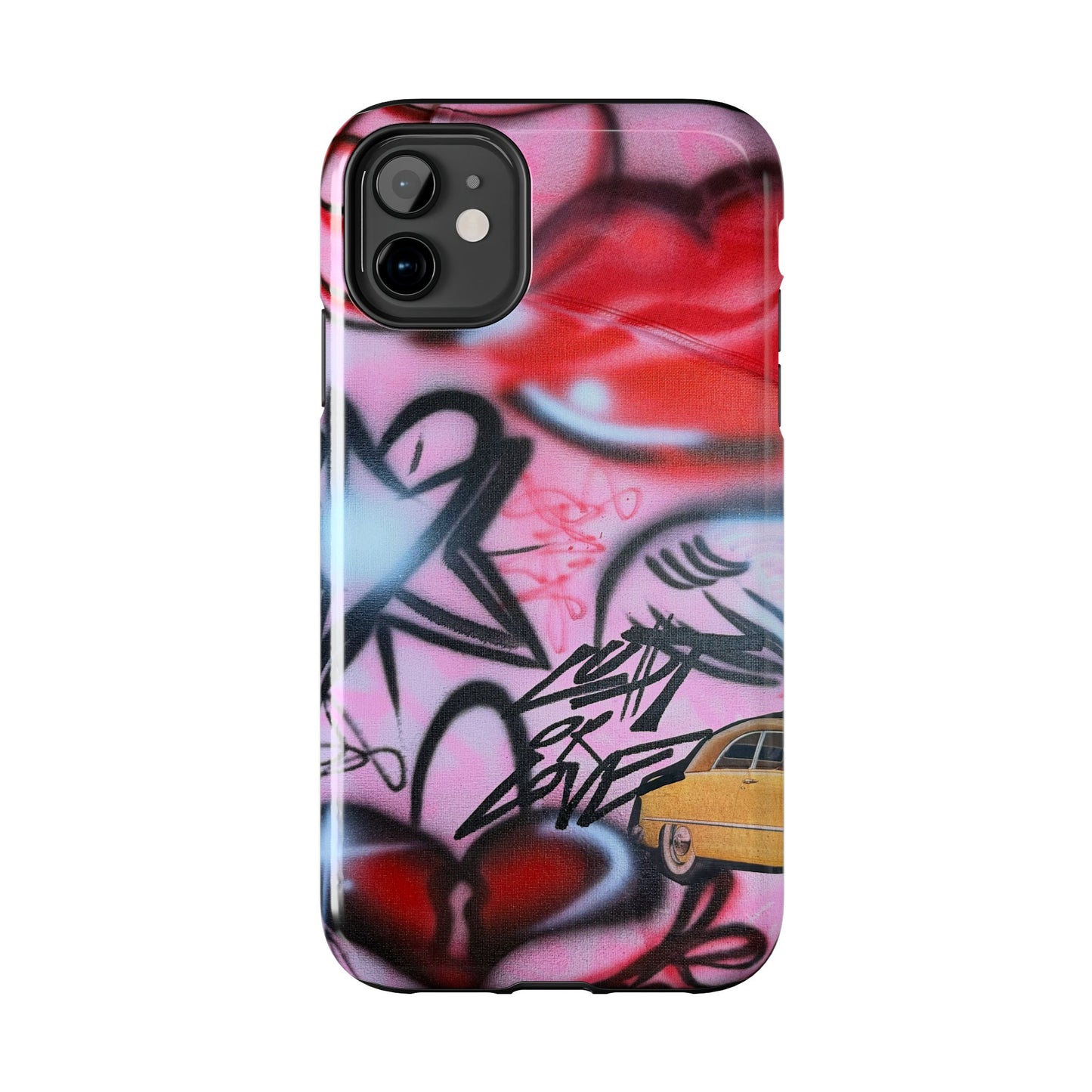 "lust or love" airbrush iPhone case
