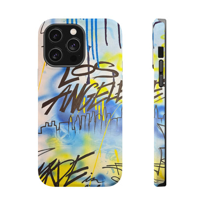 MagSafe "los angeles" airbrush iPhone case