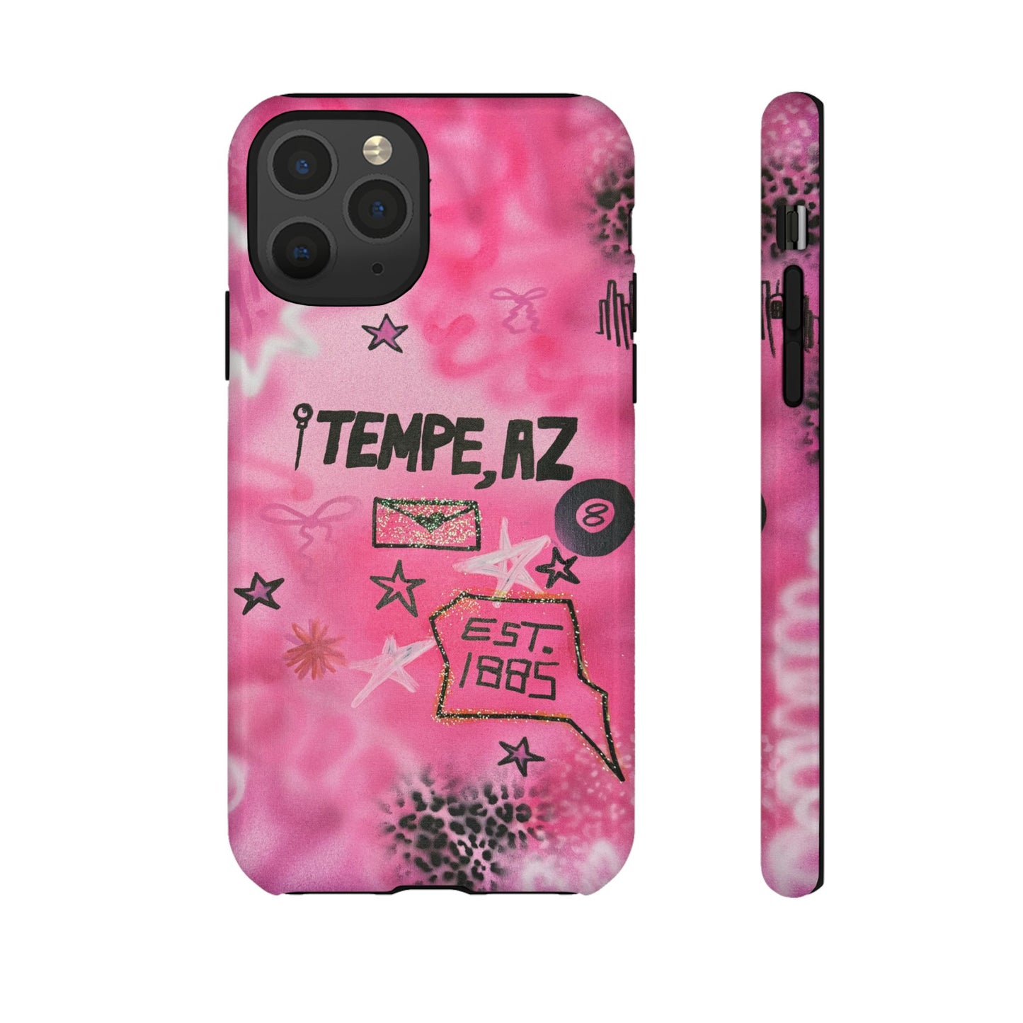 "arizona state university pt. 2" airbrush iPhone case