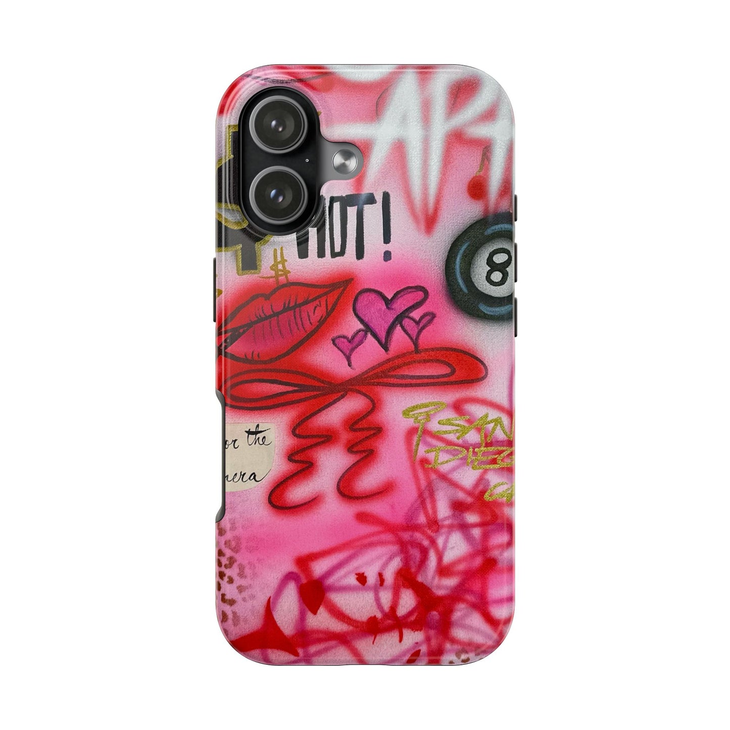 "IT girl" airbrush iPhone case