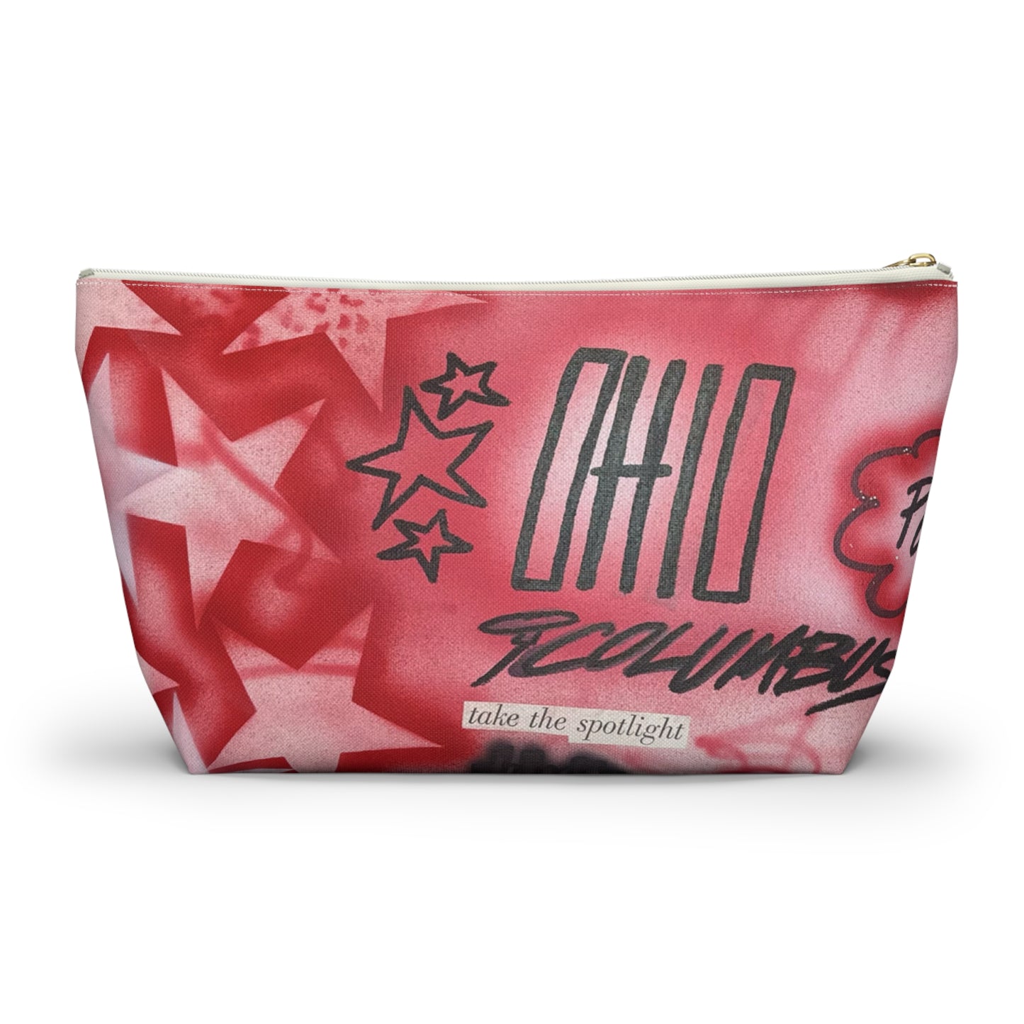 "columbus, ohio" airbrush makeup pouch