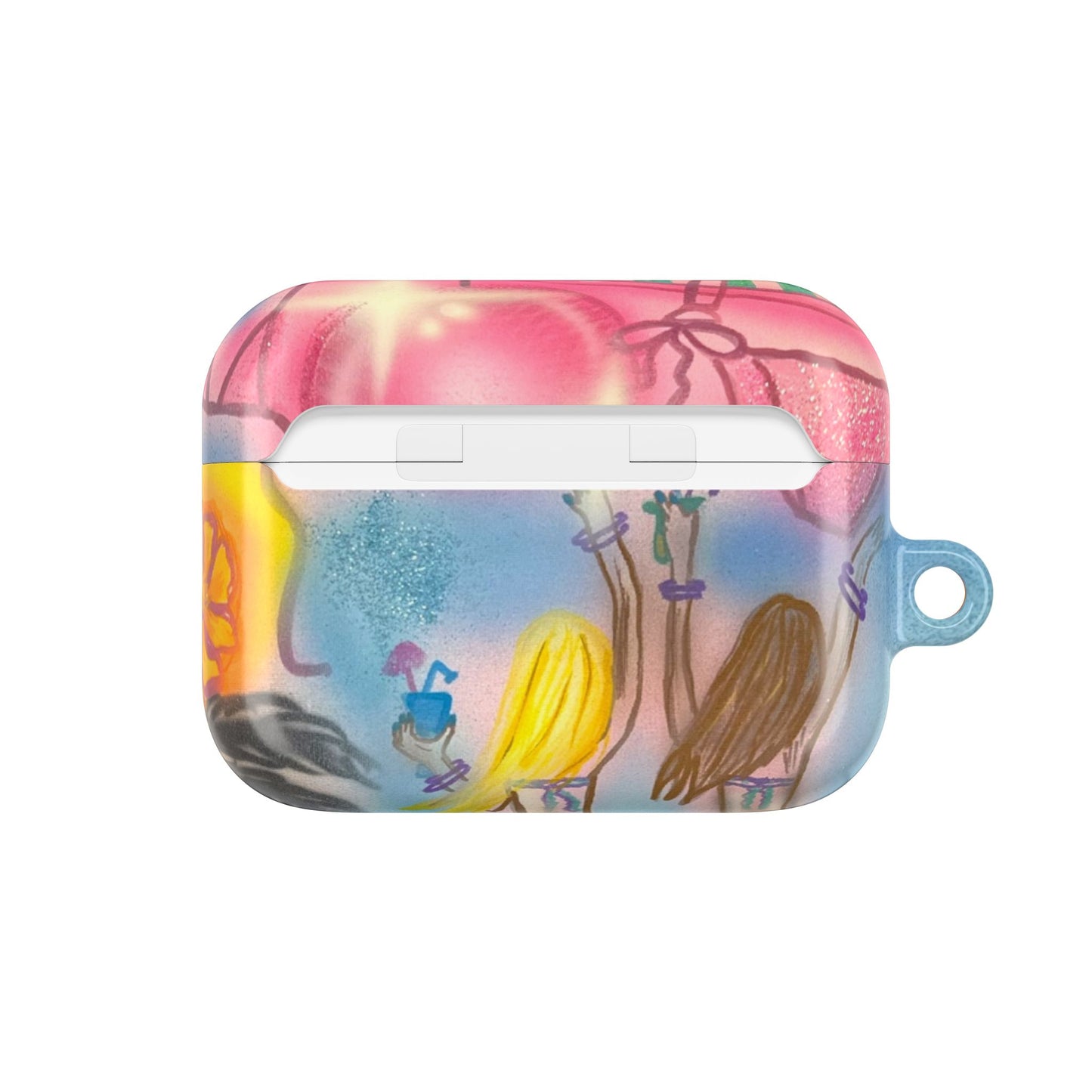 "kinis & tinis" airbrush airpod cases