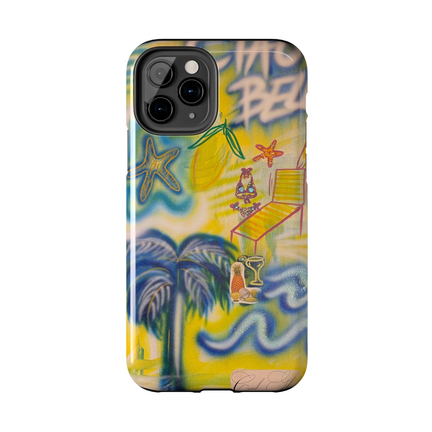 "ciao bella" airbrush iPhone case