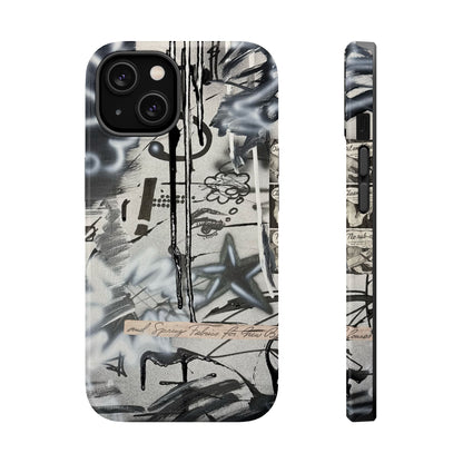 MagSafe "monochrome mood" airbrush iPhone case