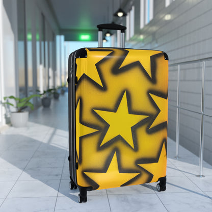 "ur a star" airbrush suitcase
