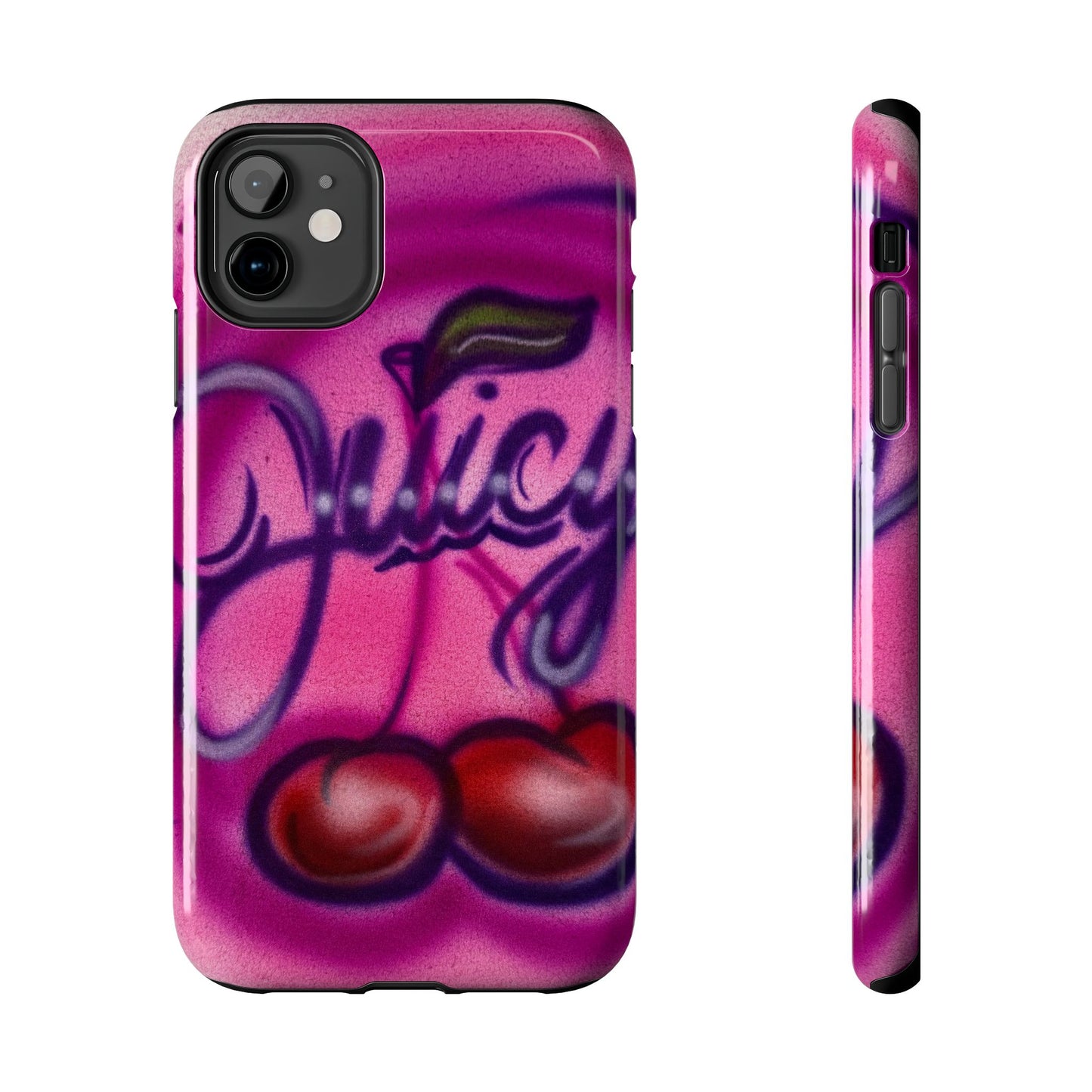 "juicy" airbrush iPhone case