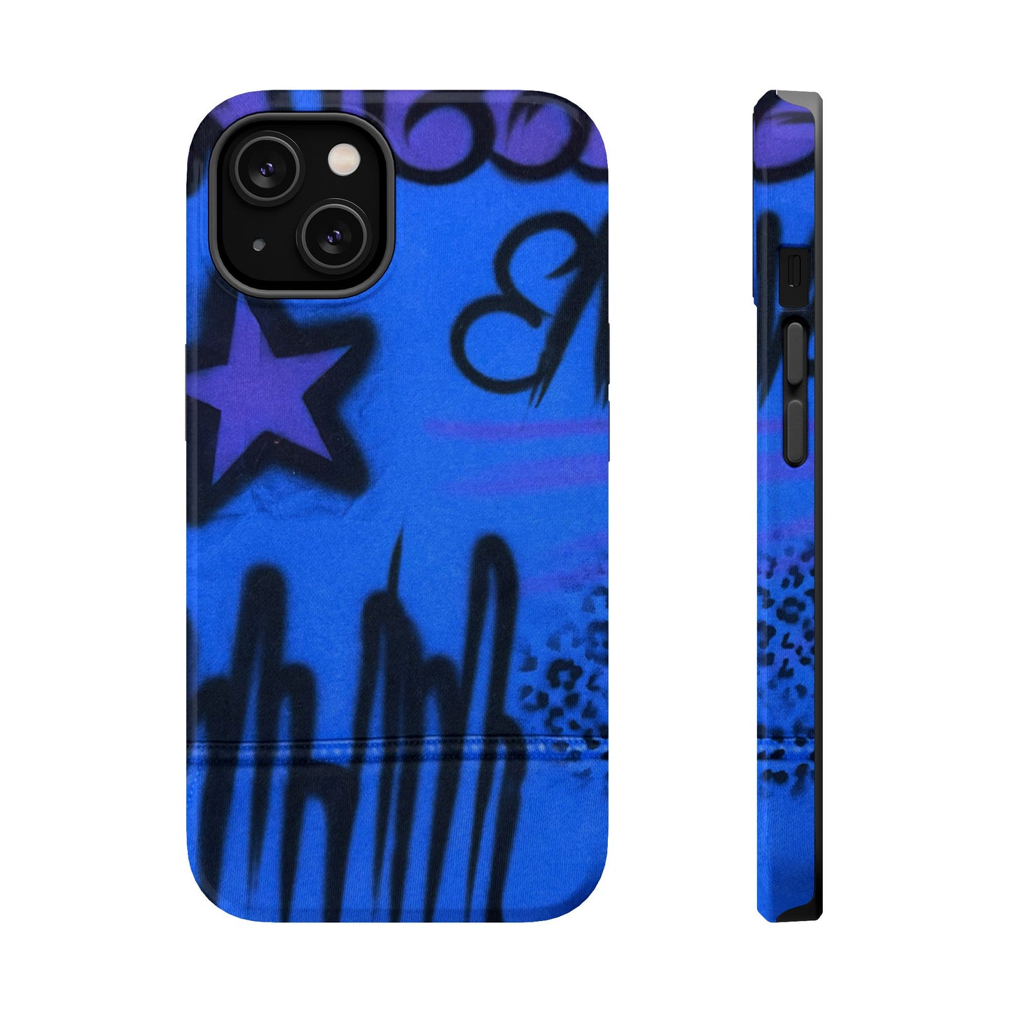 MagSafe "infamous indigo" airbrush iPhone case