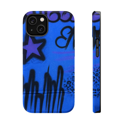MagSafe "infamous indigo" airbrush iPhone case