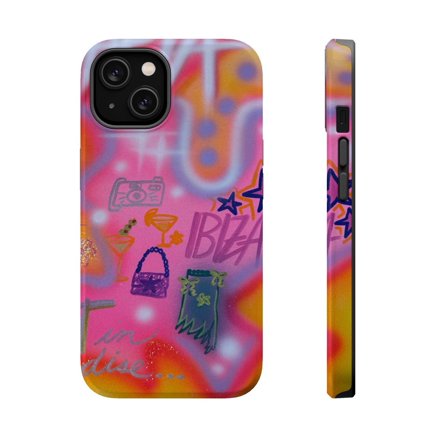 MagSafe "ibiza" airbrush iPhone case