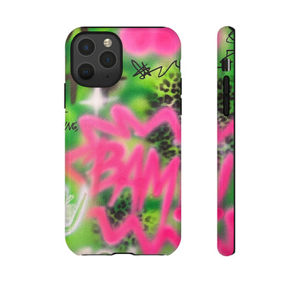 "BAM! pt. 2" airbrush iPhone case