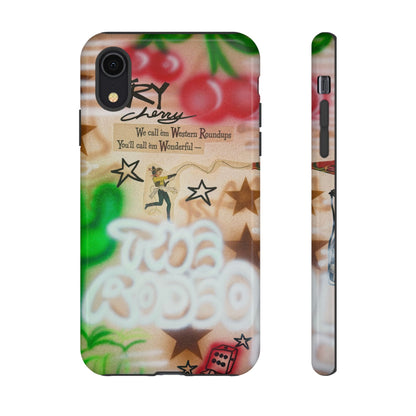 "the rodeo" airbrush iPhone case