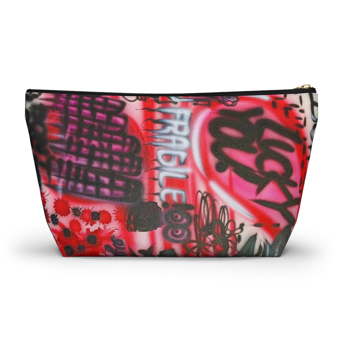 "lucky you!" airbrush makeup pouch