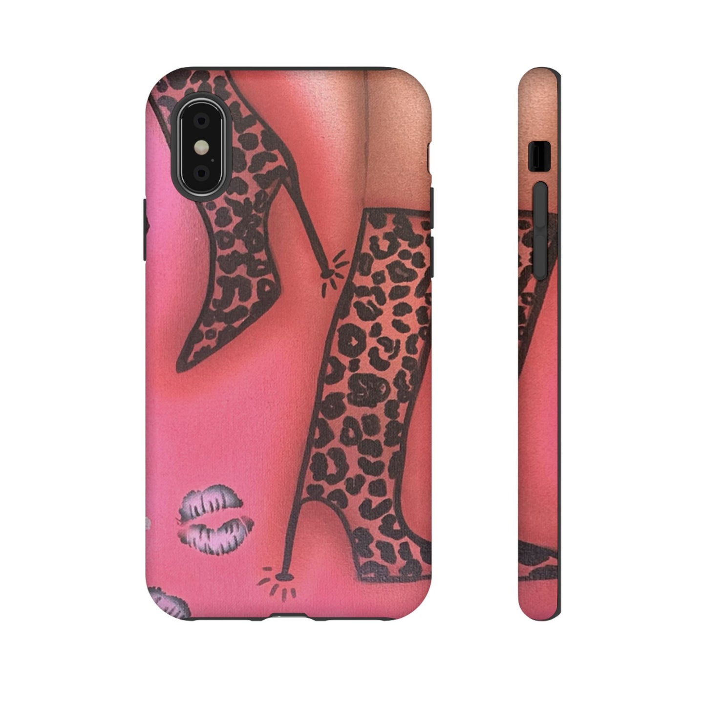 "cheetah boots" airbrush iPhone case
