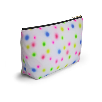 "birthday cake polka dot" airbrush makeup pouch