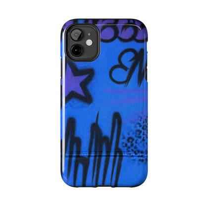 "infamous indigo" airbrush iPhone case