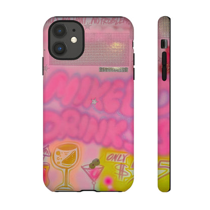 "mixed drinks" airbrush iPhone case