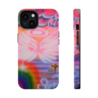 MagSafe "summer bliss" airbrush iPhone case