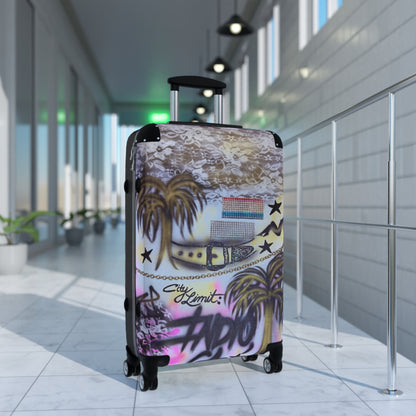 "indio, ca" airbrush suitcase