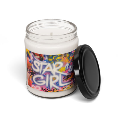 "STARGIRL" airbrush soy candle