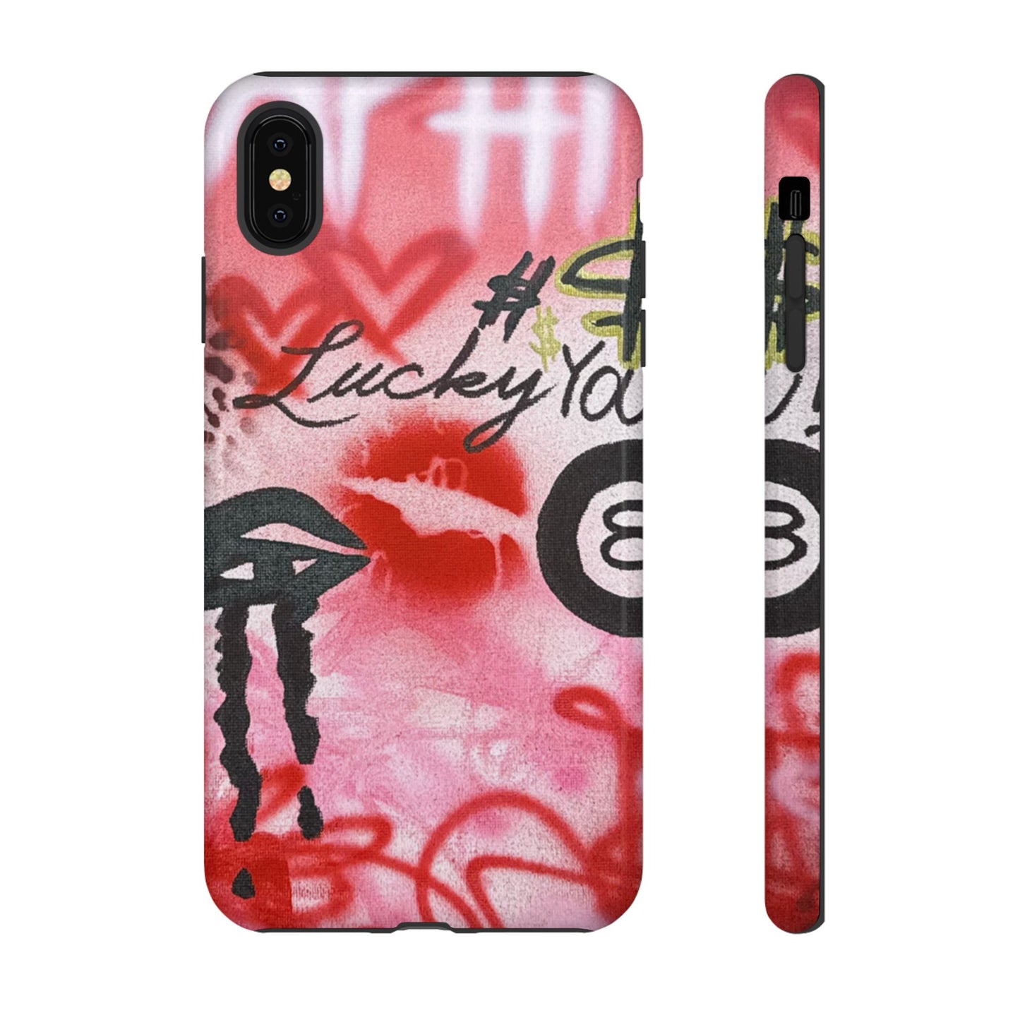 "intriguing encounter" airbrush iPhone case