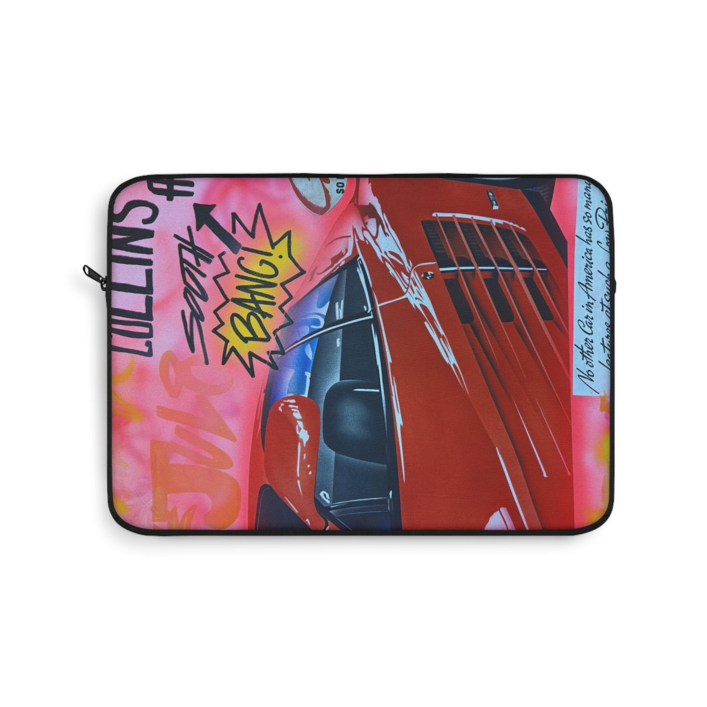 "miami momentos" airbrush laptop sleeve