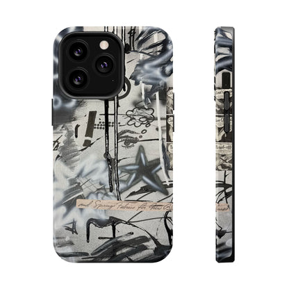 MagSafe "monochrome mood" airbrush iPhone case