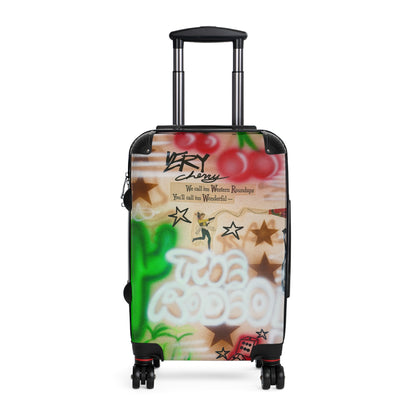 "the rodeo" airbrush suitcase