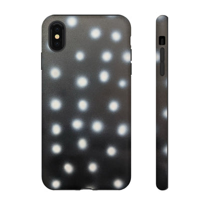 "coconut noir polka dot" airbrush iPhone case