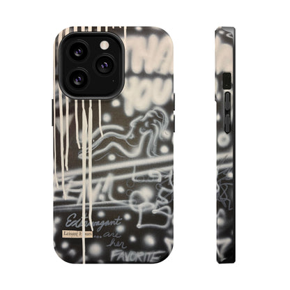 MagSafe "extravagant leisure" airbrush iPhone case