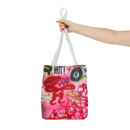 "IT girl" airbrush tote bag