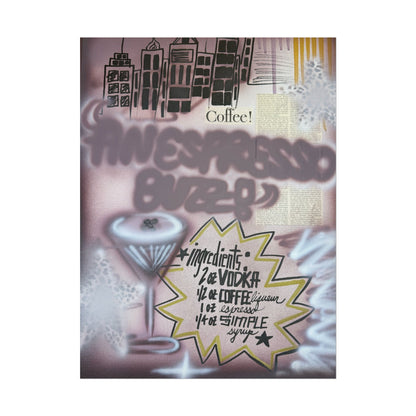 "espresso martini" airbrush rolled print