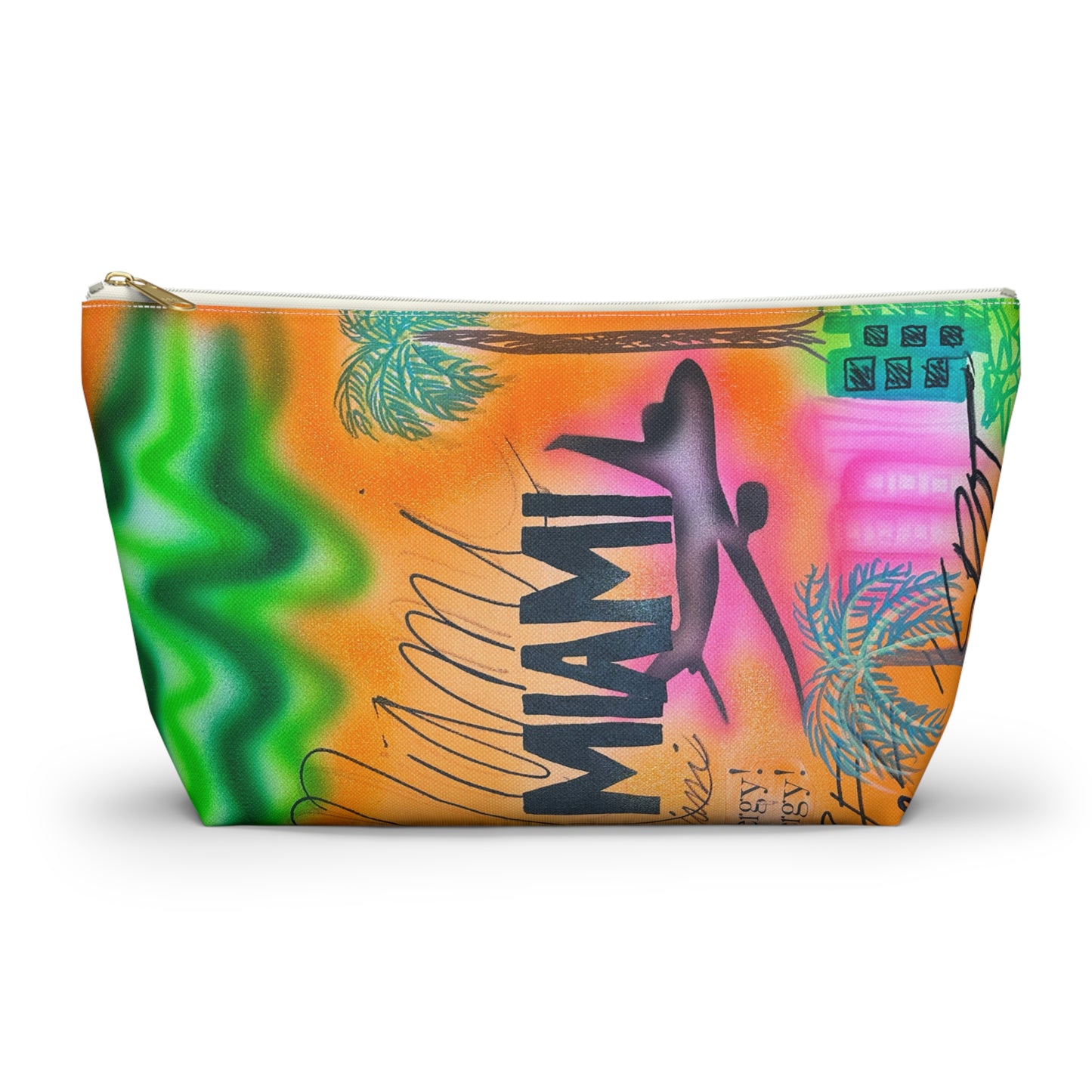 "miami, fl" airbrush makeup pouch