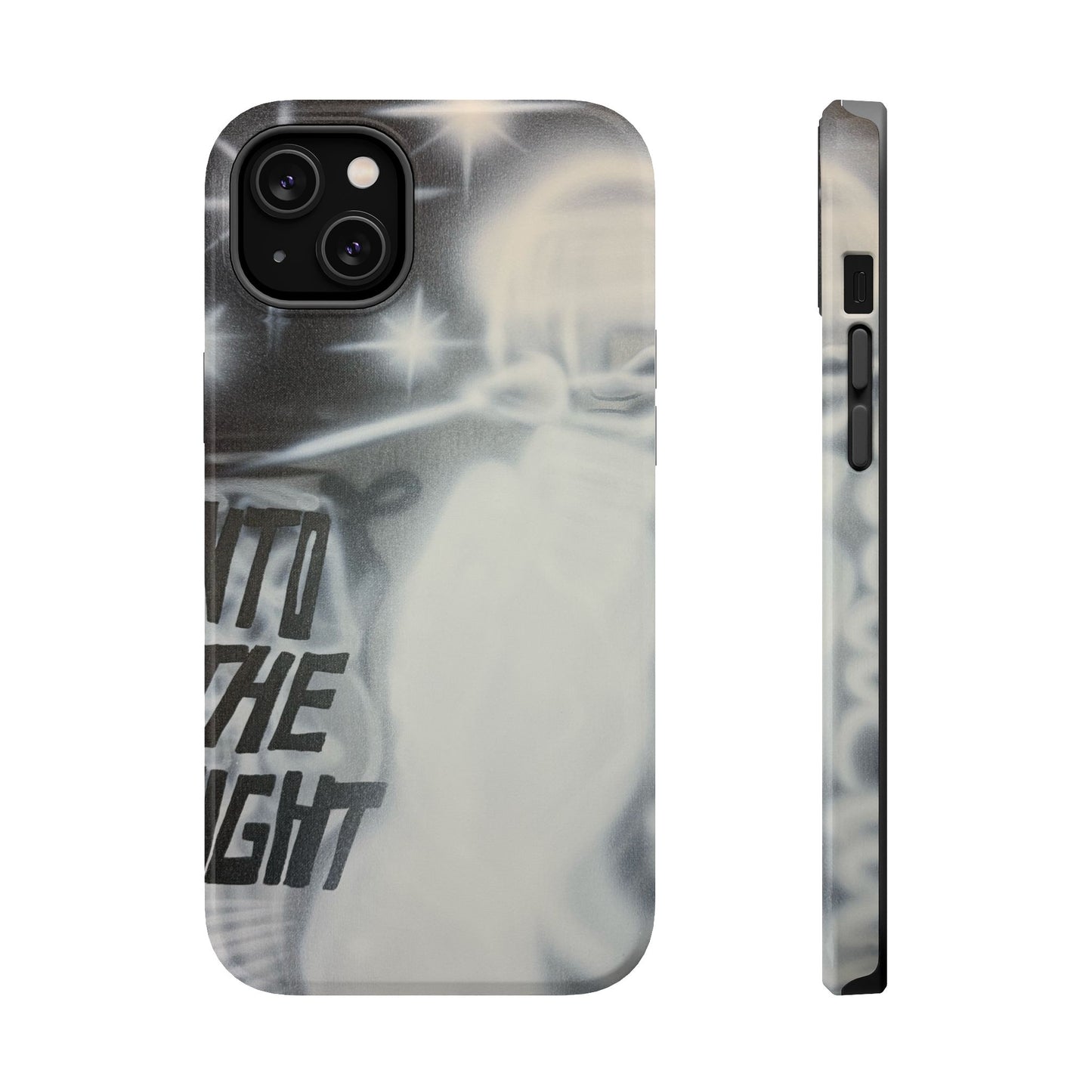 MagSafe "into the night" airbrush iPhone case