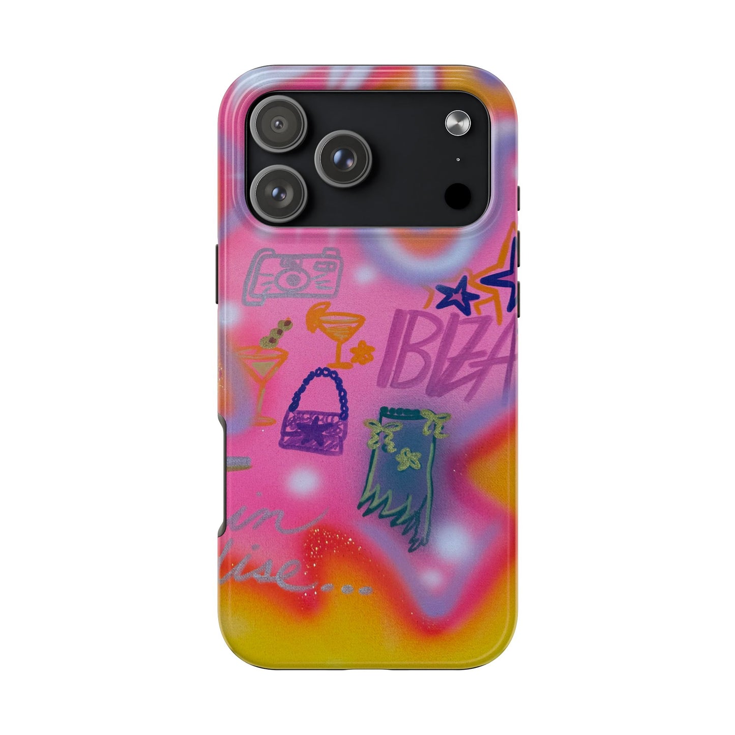 "ibiza" airbrush iPhone case